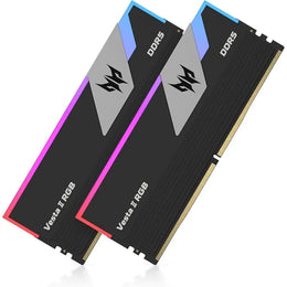Acer Predator Vesta II DDR5 RAM 64GB (32GBx2) 6000MHz CL30 288-Pin Desktop Memory- Black -tpstech.in