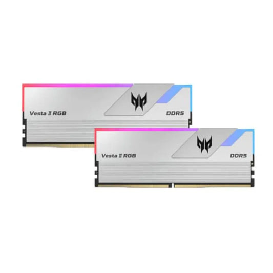 Acer Predator Vesta II RGB 32GB (2x16GB) DDR5-6000MHz CL30 288-pin Desktop Gaming Memory-tpstech.in