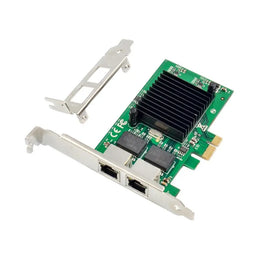 Aditron AI-LI109 T2 PCIe x1 Intel JL82575 Dual RJ45 1GbE Server Network Card-tpstech.in