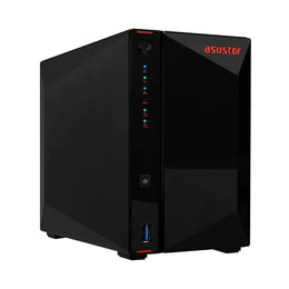Asustor AS5202T 2‑Bay 2.5GbE NAS Intel Celeron J4005 2GB DDR4 HDMI 4K NAS-tpstech.in