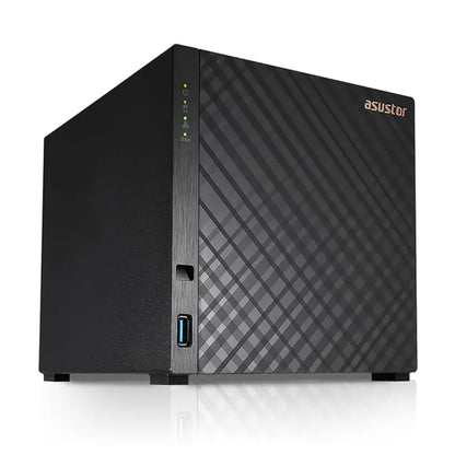 Asustor Drivestor 4 AS1104T Quad‑Core 1.4 GHz 1 GB DDR4 4‑Bay NAS-tpstech.in