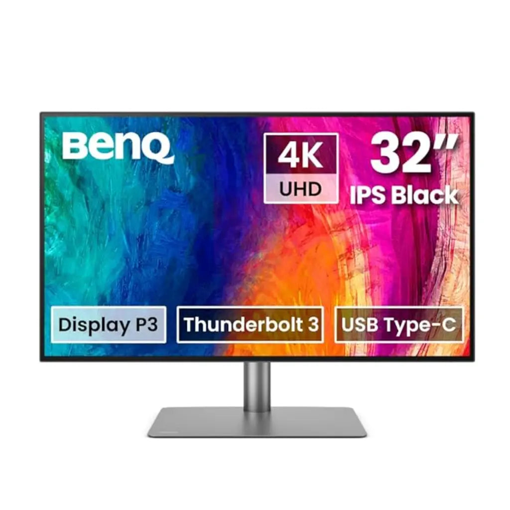 BenQ PD3225U 32" 4K UHD IPS Black Professional Monitor with Thunderbolt 3-tpstech.in