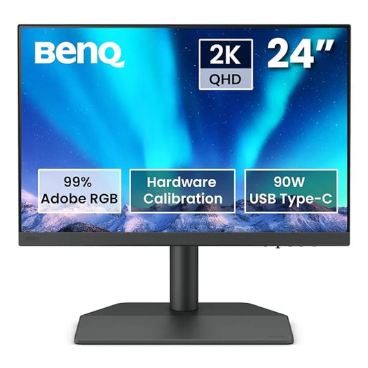 BenQ SW242Q 24″ 60Hz WQXGA IPS HDR Photo/Video Editing Monitor-tpstech.in