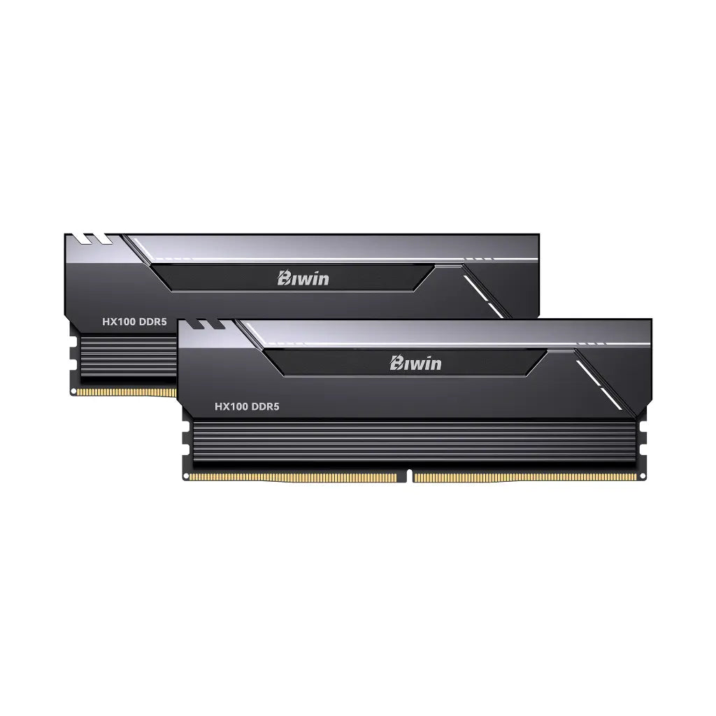 Biwin Black Opal HX100 DDR5 RAM 48GB (24*2GB) 6000MHz CL28 Dual Channel Desktop Memory - Black-tpstech.in