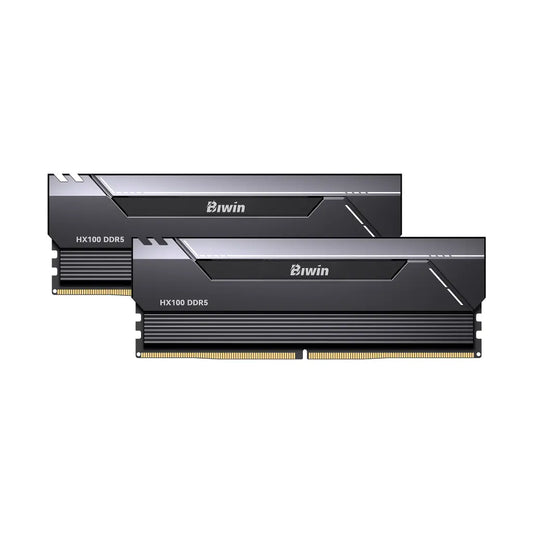 Biwin Black Opal HX100 DDR5 RAM 48GB (24*2GB) 6000MHz CL28 Dual Channel Desktop Memory - Black-tpstech.in