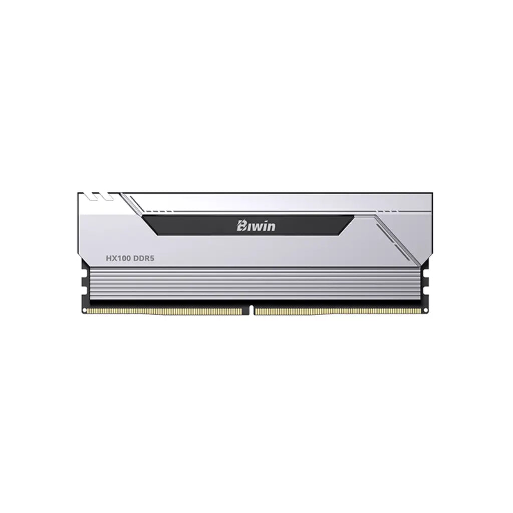 Biwin Black Opal HX100 DDR5 RAM 48GB (2*24GB) 6000MHz CL28 Dual Channel Desktop Memory - Silver-tpstech.in