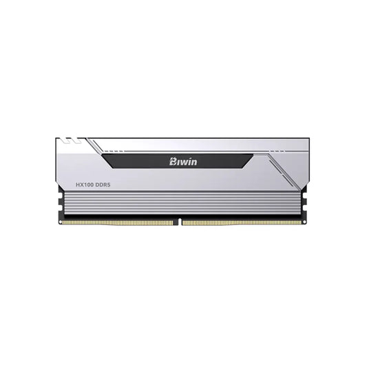 Biwin Black Opal HX100 DDR5 RAM 48GB (2*24GB) 6000MHz CL28 Dual Channel Desktop Memory - Silver-tpstech.in