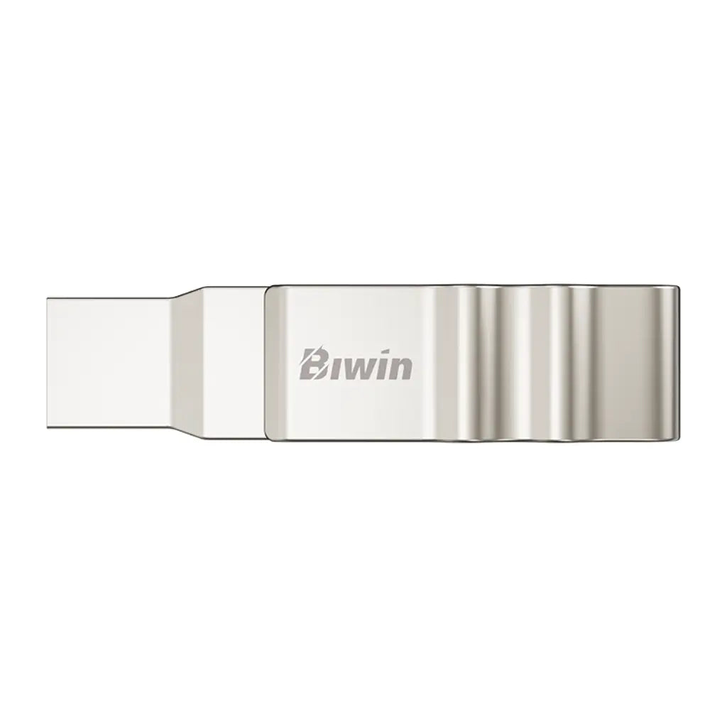 Biwin UD150 64GB USB Flash Drive Dual Port (Type-A & Type-C) 360° Swivel Design-tpstech.in