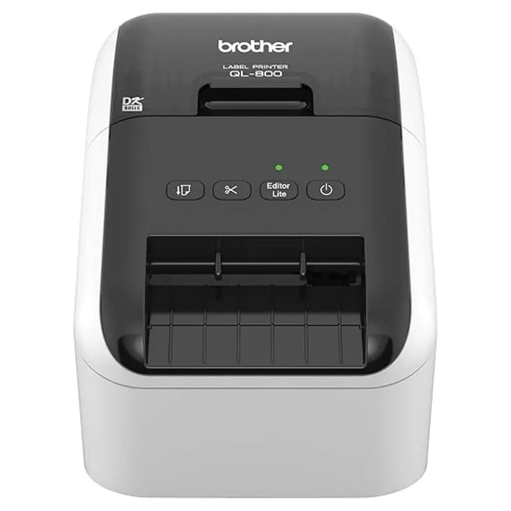 Brother QL-800 High-Speed Professional Label Printer Black & Red Printing Auto Cutter USB Connectivity-tpstech.in