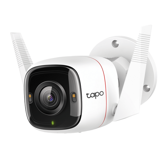TP-Link Tapo C320WS 4MP 2K QHD Outdoor Wi-Fi Security Network Camera with Night Vision - White