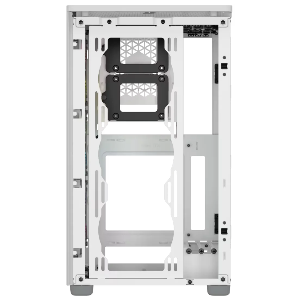 CORSAIR 2000D RGB AIRFLOW Mini-ITX PC Case - White