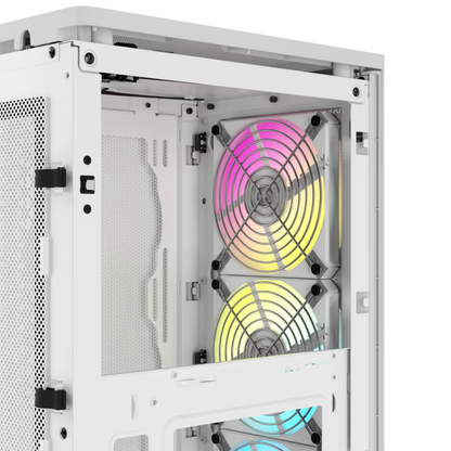 CORSAIR 2000D RGB AIRFLOW Mini-ITX PC Case - White