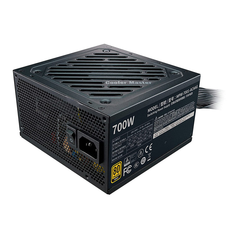 Cooler Master G700 Gold 700W Non-Modular 80 Plus Gold SMPS Power Supply