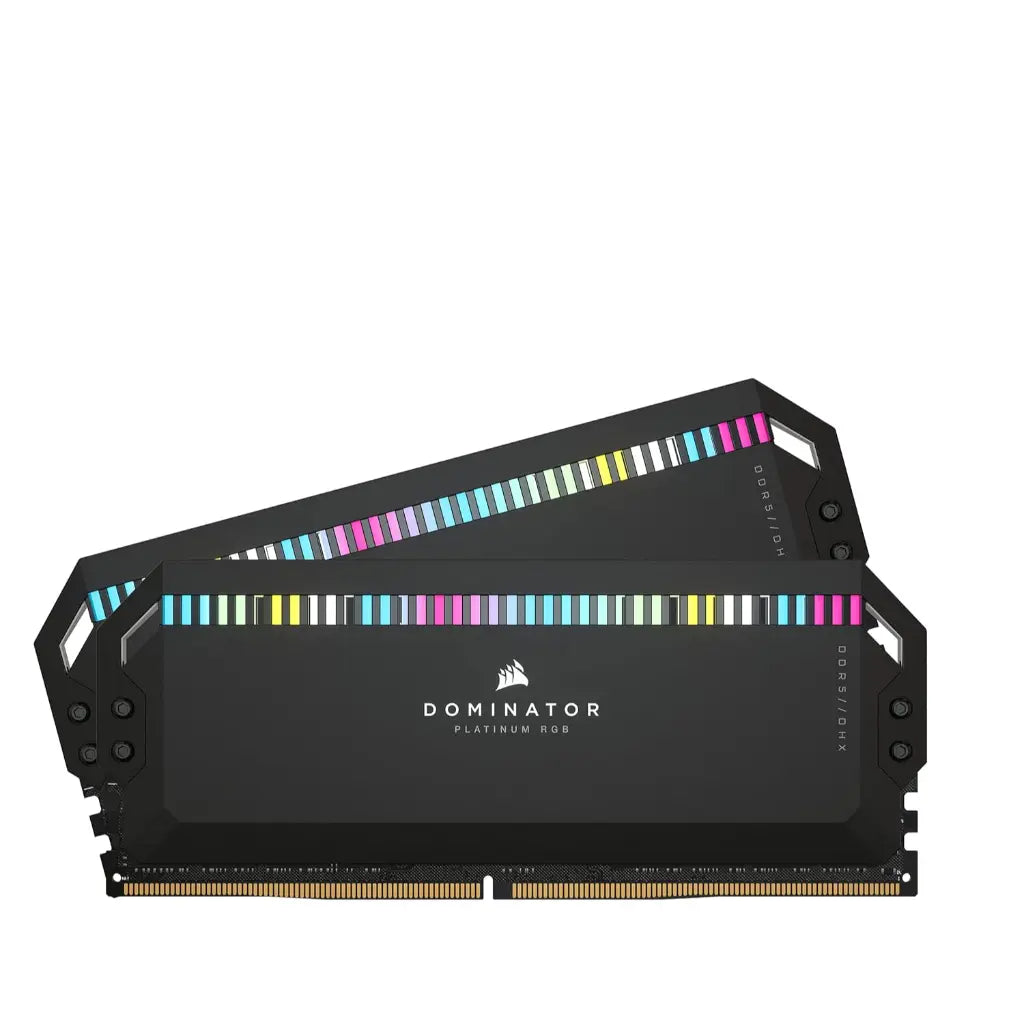 CORSAIR Dominator Platinum RGB 32GB (2x16GB) DDR5 RAM 6000MHz CL36 Desktop Memory-tpstech.in