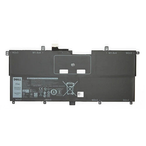 Dell Original 6200mAh 46Whr 7.4V 4 Cell Replacement Laptop Battery for XPS 13 9365
