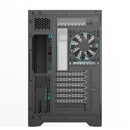 Ant Esports Crystal Mirror Gaming Mid Tower Case-Black
