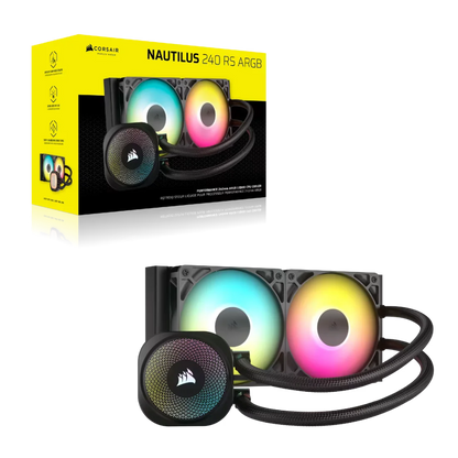 CORSAIR NAUTILUS 240 RS ARGB 240mm AIO Liquid CPU Cooler