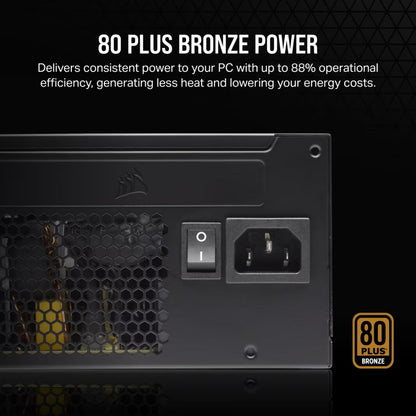 Corsair CX550 550-Watt 80 Plus Bronze ATX Power Supply