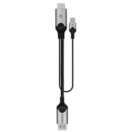 Cadyce CA-2MHDP HDMI to DisplayPort Cable with Audio 4K@60Hz 2M-tpstech.in