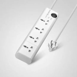 Cadyce CA-4SPS 4-Socket Universal Surge Protector with Child Safety Shutters-tpstech.in