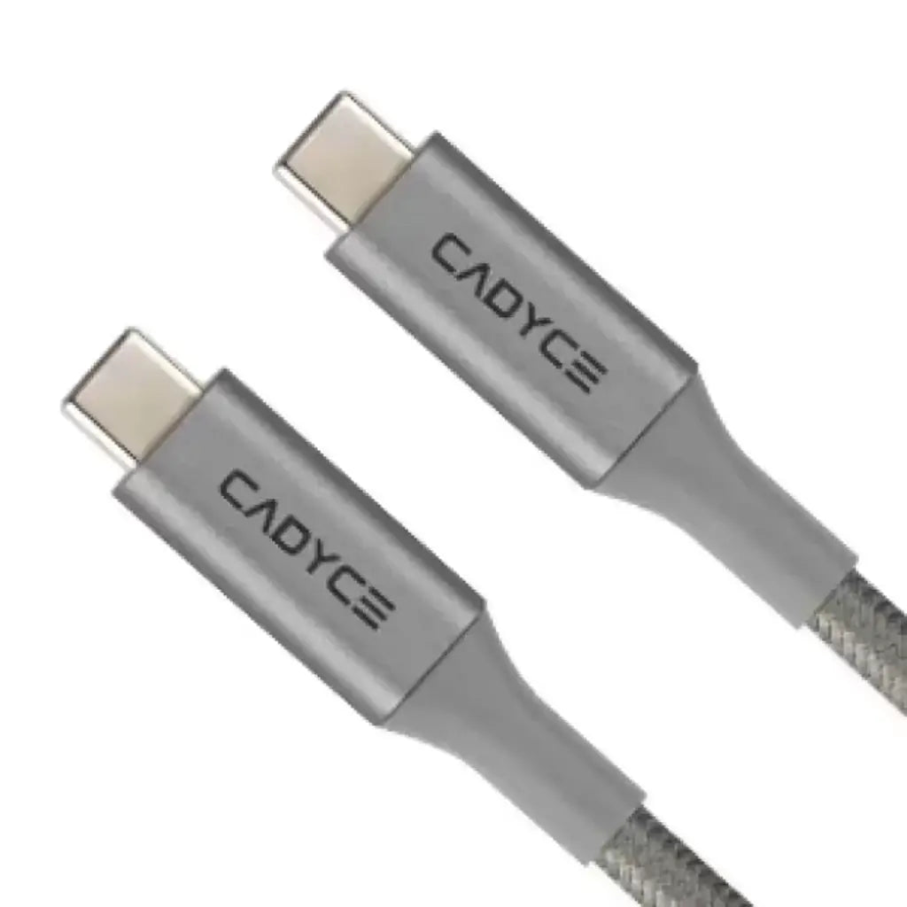 Cadyce CA-C2C 2M USB-C Sync & Charge Cable - CADMiUM Space Gray -tpstech.in