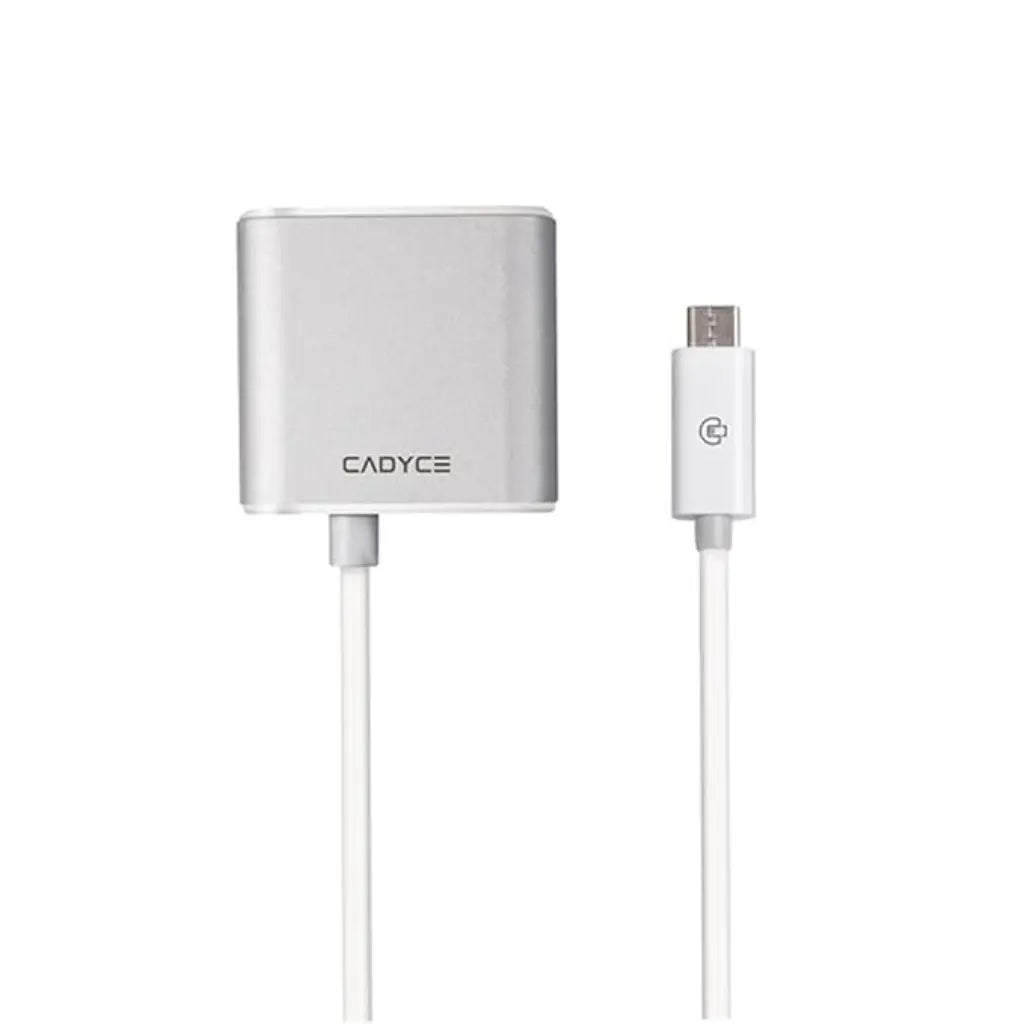 Cadyce CA-C3HDMI USB-C to HDMI 4K@60Hz Converter 100W PD Charging & Audio Support-tpstech.in