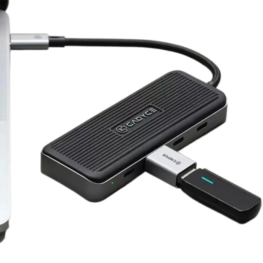 Cadyce CA-CC4H10G USB-C to USB-C 3.1 Gen2 4-Port Hub-tpstech.in