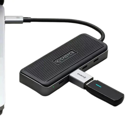 Cadyce CA-CC4H10G USB-C to USB-C 3.1 Gen2 4-Port Hub-tpstech.in