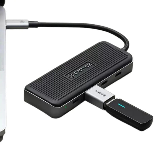 Cadyce CA-CC4H10G USB-C to USB-C 3.1 Gen2 4-Port Hub-tpstech.in