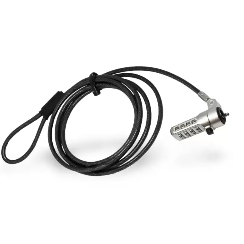 Cadyce CA-CCLK Laptop & Computer Locking Cable with 4-Digit Combination Key and 2m Twisted Steel Wire-tpstech.in