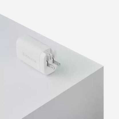 Cadyce CA-CPA61 65W GaN Wall Charger with Dual USB-C PD 3.0 & USB-A QC 3.0-tpstech.in