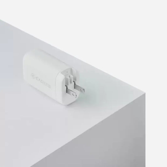 Cadyce CA-CPA61 65W GaN Wall Charger with Dual USB-C PD 3.0 & USB-A QC 3.0-tpstech.in