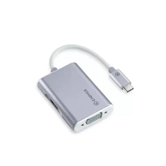 Cadyce CA-CVM USB-C to VGA Multiport Adapter with USB 3.0-tpstech.in