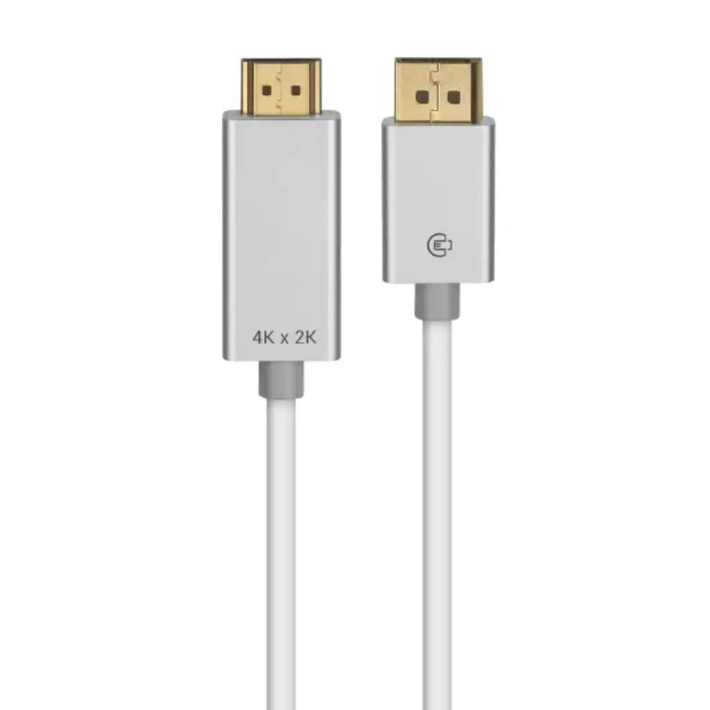 Cadyce CA-DPHDC DisplayPort to HDMI Cable with Audio 1.8m 4K@30Hz-tpstech.in