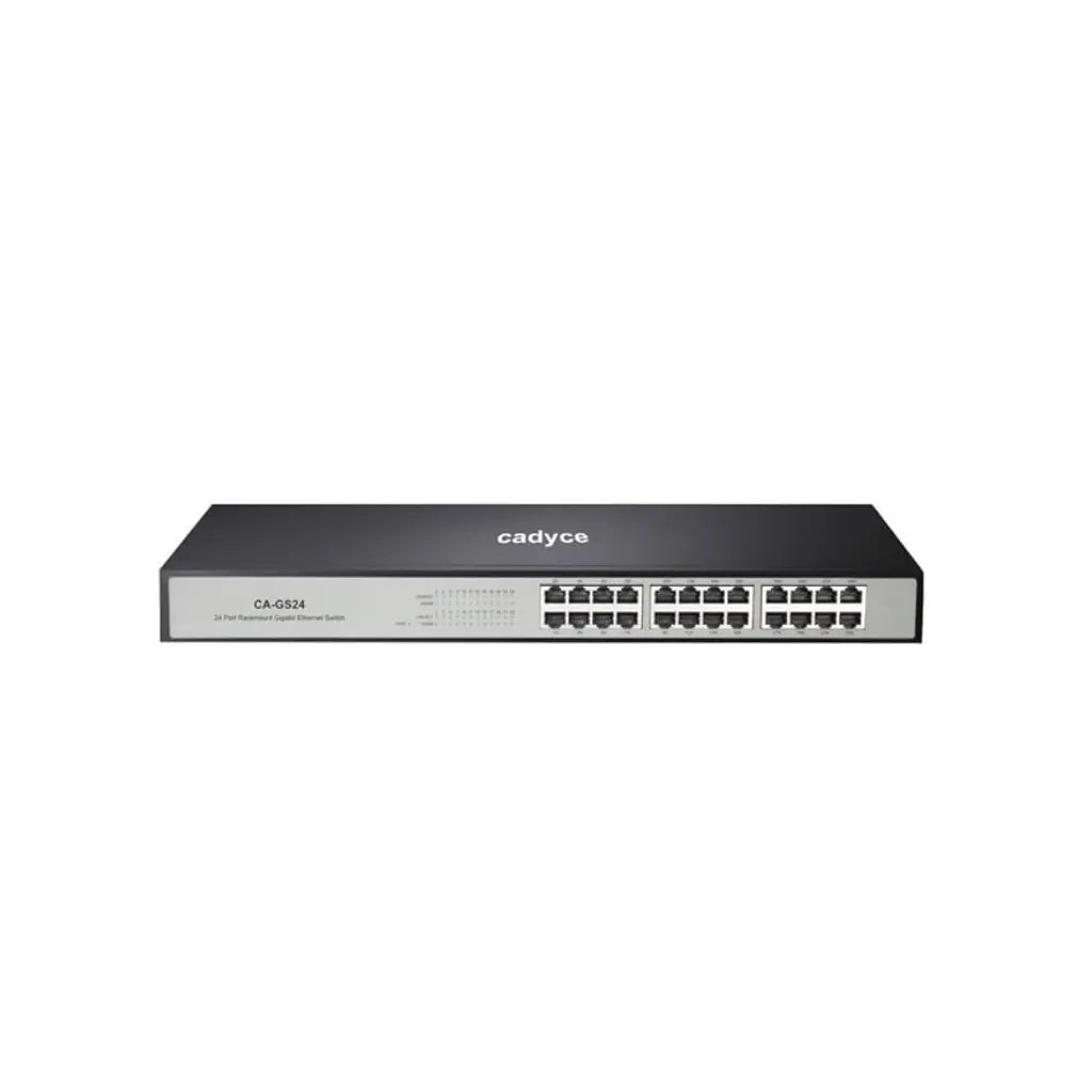 Cadyce CA-GS24 24-Port Gigabit Ethernet Switch 48Gbps Switching Capacity-tpstech.in