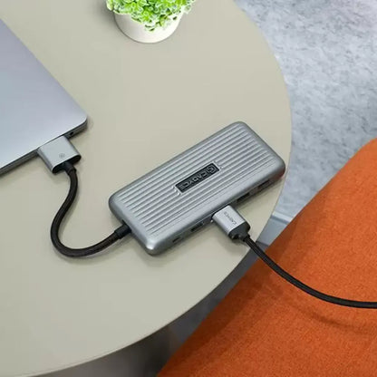 Cadyce CA-HVCAB HDMI Male to VGA Male CADMiUM Braided Cable (2M, Full HD 1080p)-tpstech.in