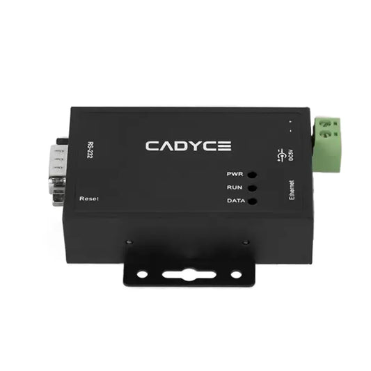 Cadyce CA-RS2RJ RS-232 Serial to 10/100Mbps Ethernet Converter DC 5V Power-tpstech.in