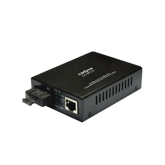 Cadyce CA-SFC10 10/100Base-TX to 100Base-FX Single-Mode SC Fiber Converter-tpstech.in