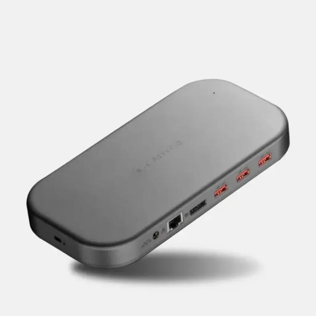 Cadyce CA-T3DPD Thunderbolt 3 DisplayPort Docking Station with 8K Support Dual 4K Display 40Gbps Data Transfer 60W PD Charging-tpstech.in