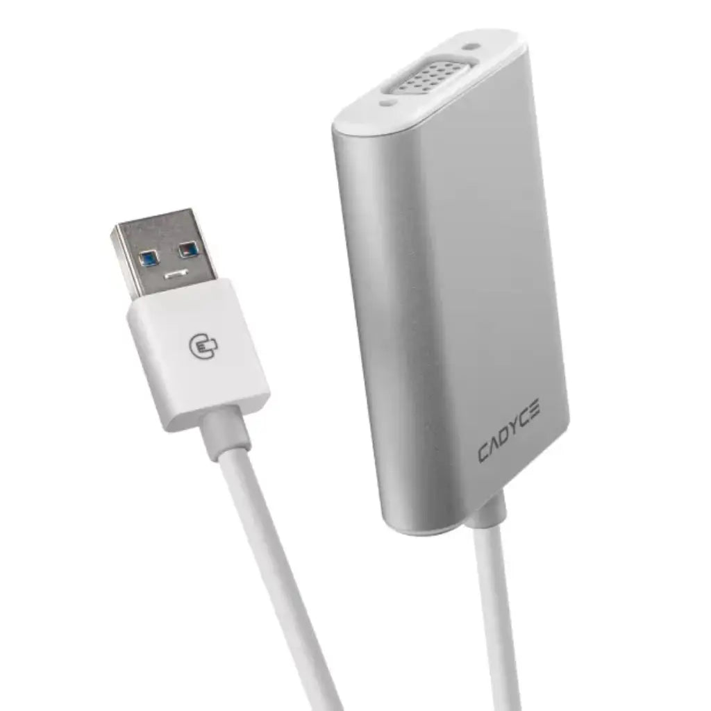 Cadyce CA-U3VGA USB 3.0 to VGA Display Adapter Windows & macOS Compatible-tpstech.in