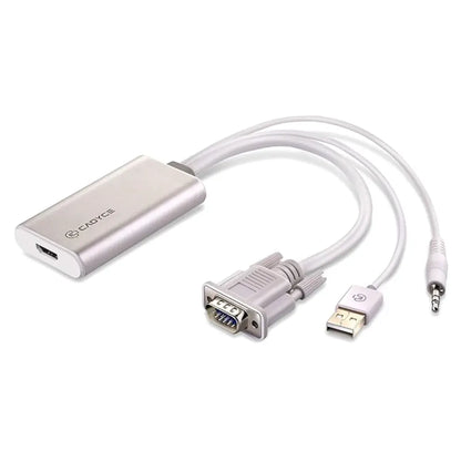 Cadyce CA-VHDMI VGA to HDMI Adapter with Audio USB Powered- tpstech.in
