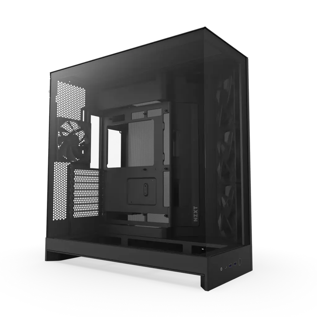 NZXT H9 Flow Tempered Glass Large Dual-Chamber Mid-Tower ATX Airflow Case