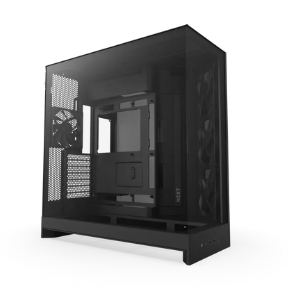 NZXT H9 Flow Tempered Glass Large Dual-Chamber Mid-Tower ATX Airflow Case