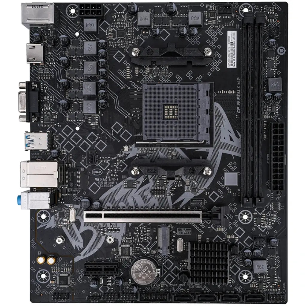 Colorful BATTLE‑AX B450M‑K M.2 V14 AM4 Micro‑ATX Motherboard-tpstech.in