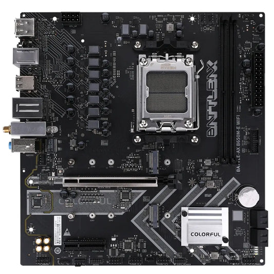 Colorful BATTLE‑AX B650M‑E WIFI V14 B650 AM5 DDR5 Micro‑ATX Motherboard-tpstech.in