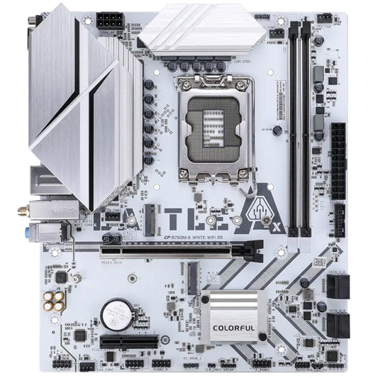 Colorful BATTLE‑AX B760M‑G WiFi 6 B760 LGA1700 DDR5 DDR5 Gaming Motherboard-tpstech.in