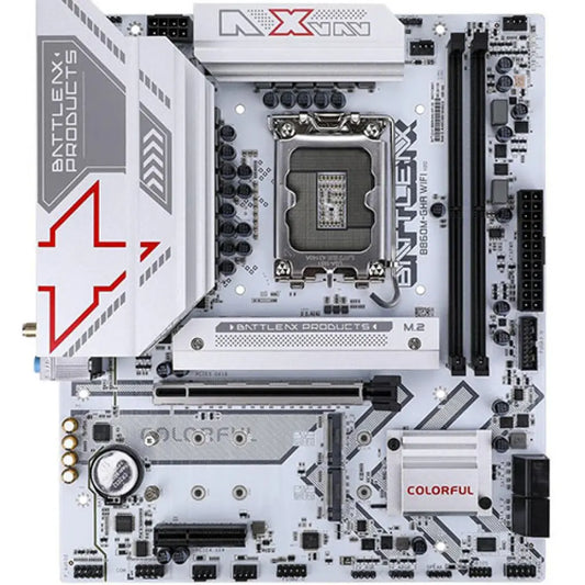 Colorful BATTLE‑AX B860M‑GHA WIFI V20 WiFi 6 B860 LGA 1851 DDR5 mATX Motherboard-tpstech.in