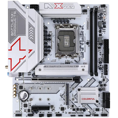 Colorful BATTLE‑AX B860M‑GHA WIFI V20 Wi‑Fi 6 B860 LGA 1851 DDR5  Micro‑ATX Motherboard-tpstech.in