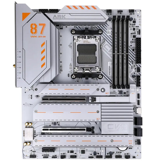Colorful CVN X870 ARK FROZEN‑V14 Wi‑Fi 7 AMD X870 ATX DDR5 AM5 Motherboard-tpstech.in