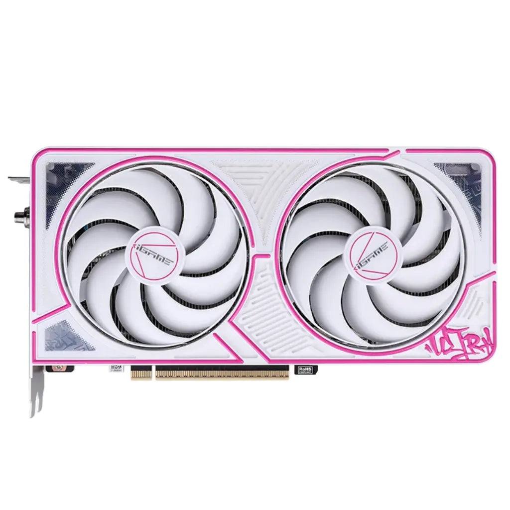 Colorful iGame GeForce RTX 5060 Ultra W Duo OC 8 GB GDDR7 Graphics Card - White-tpstech.in
